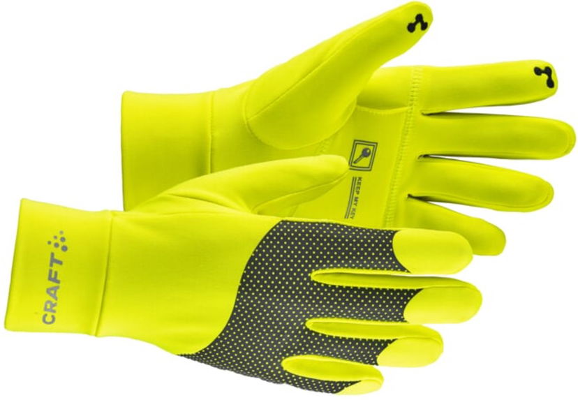 Rokavice Craft Craft ADV Lumen Fleece Gloves Rumena | 1909838-851000