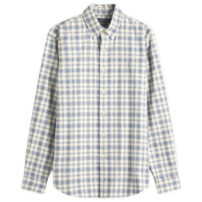 Srajce Polo by Ralph Lauren Ralph Lauren Custom Fit Oxford Shirt, Size Large Modra | 710968962003