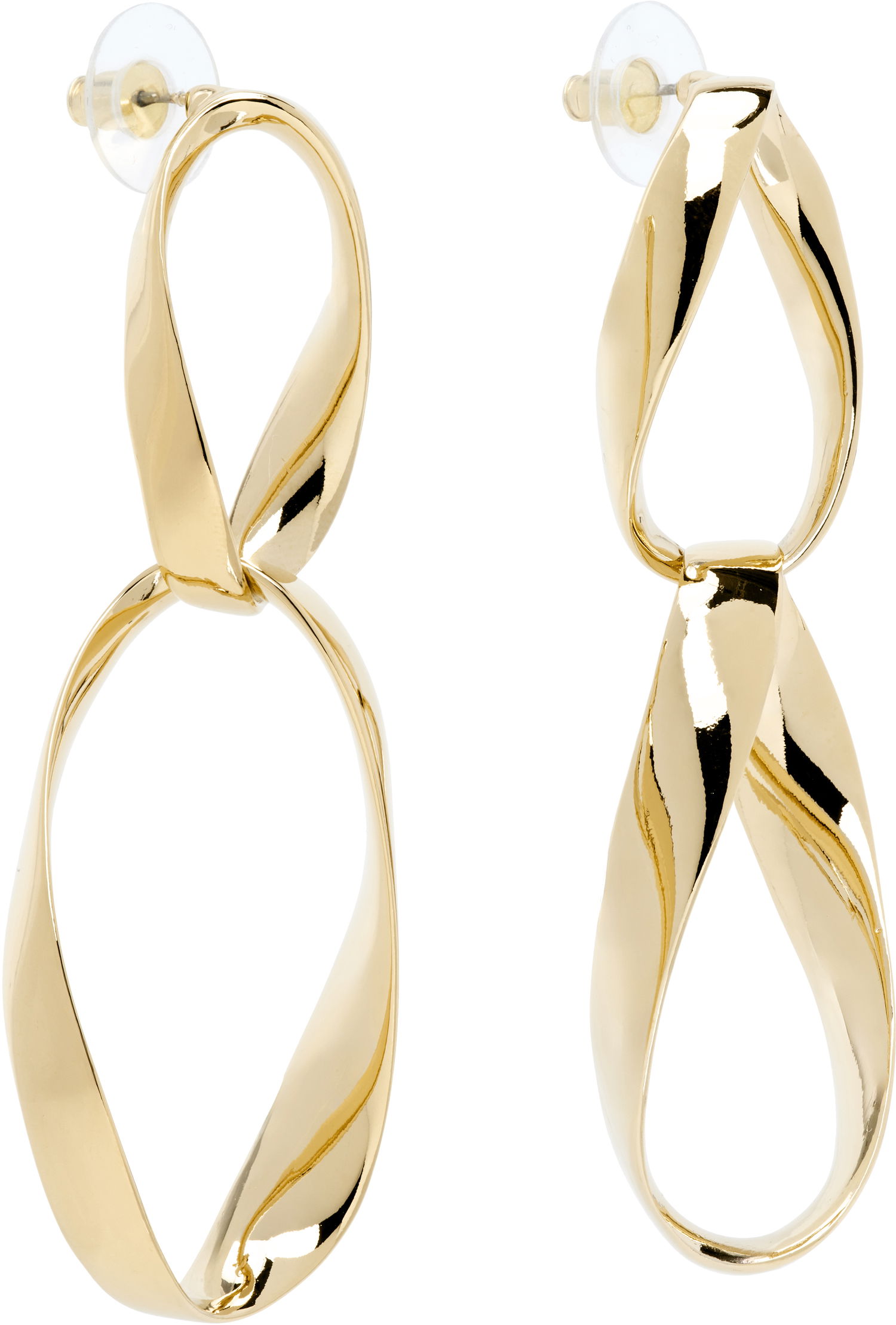 Uhani ISABEL MARANT Isabel Marant Long Twisted Earrings Kovinski | BL0182FA-C1B19B, 1