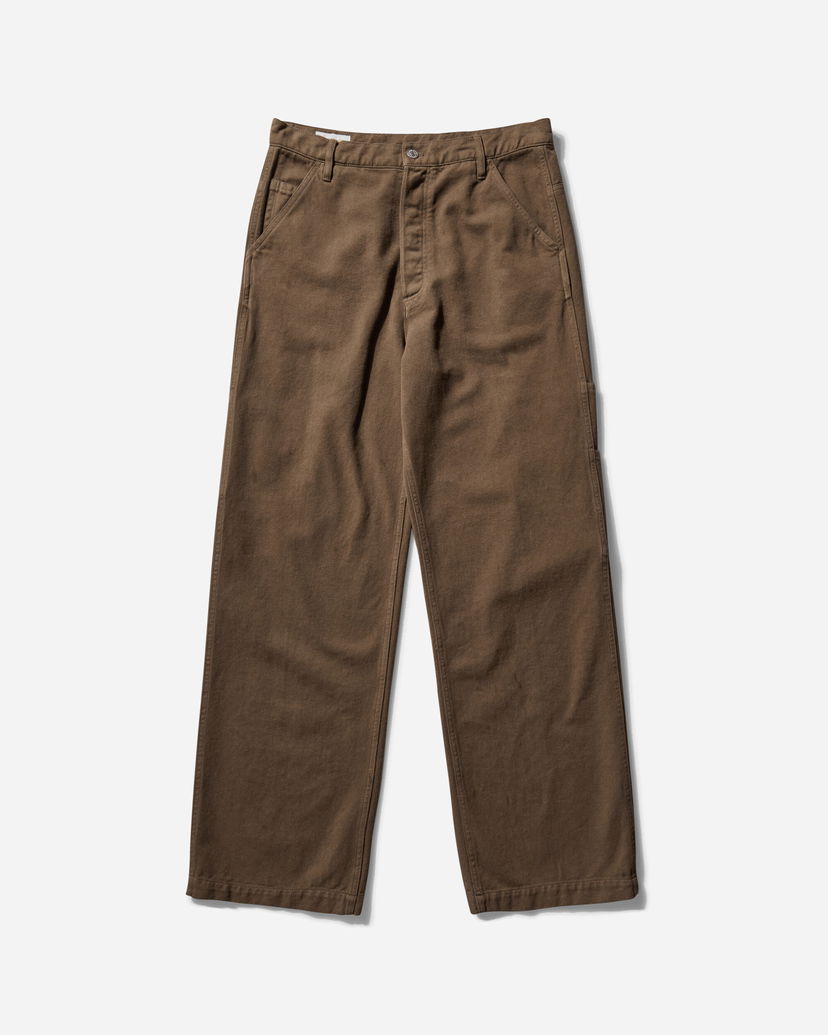 Cargo hlače Dries Van Noten Garment Dyed Pants Rjava | 251-020950-1046 811