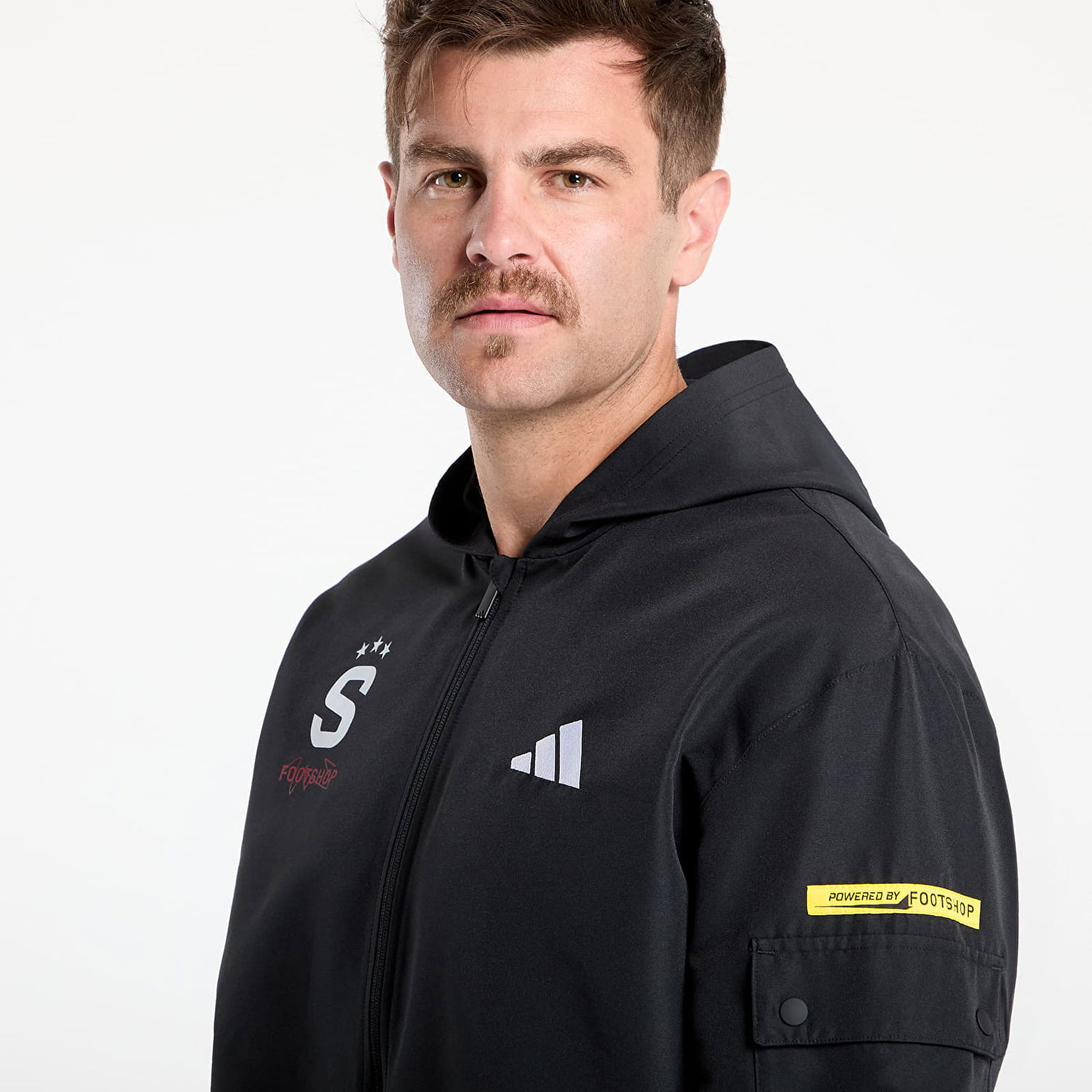 Vetrovka adidas Performance Footshop x Sparta Windbreaker Črna | FTSHP_496, 1