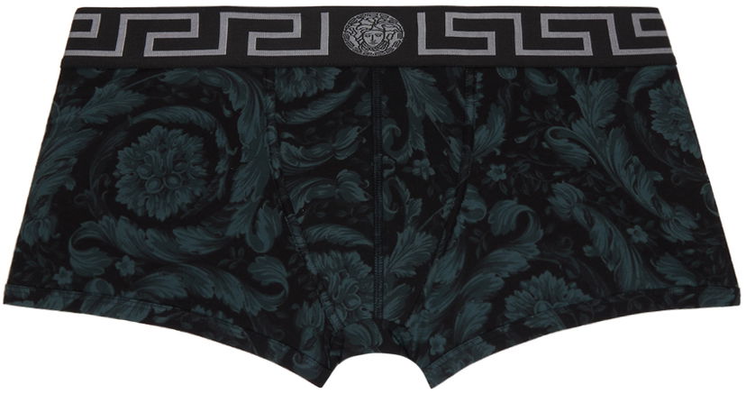 Boksarice Versace Barocco Boxers Črna | 1000957_1A11188