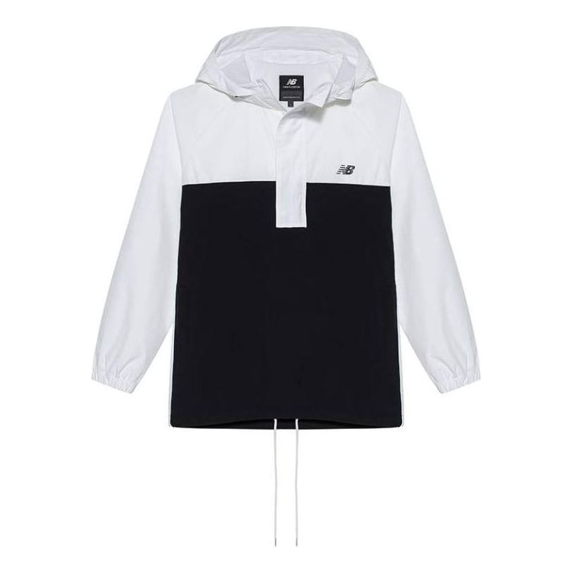 Vetrovka New Balance Fleece Windbreaker Bela | NA83N033-WT