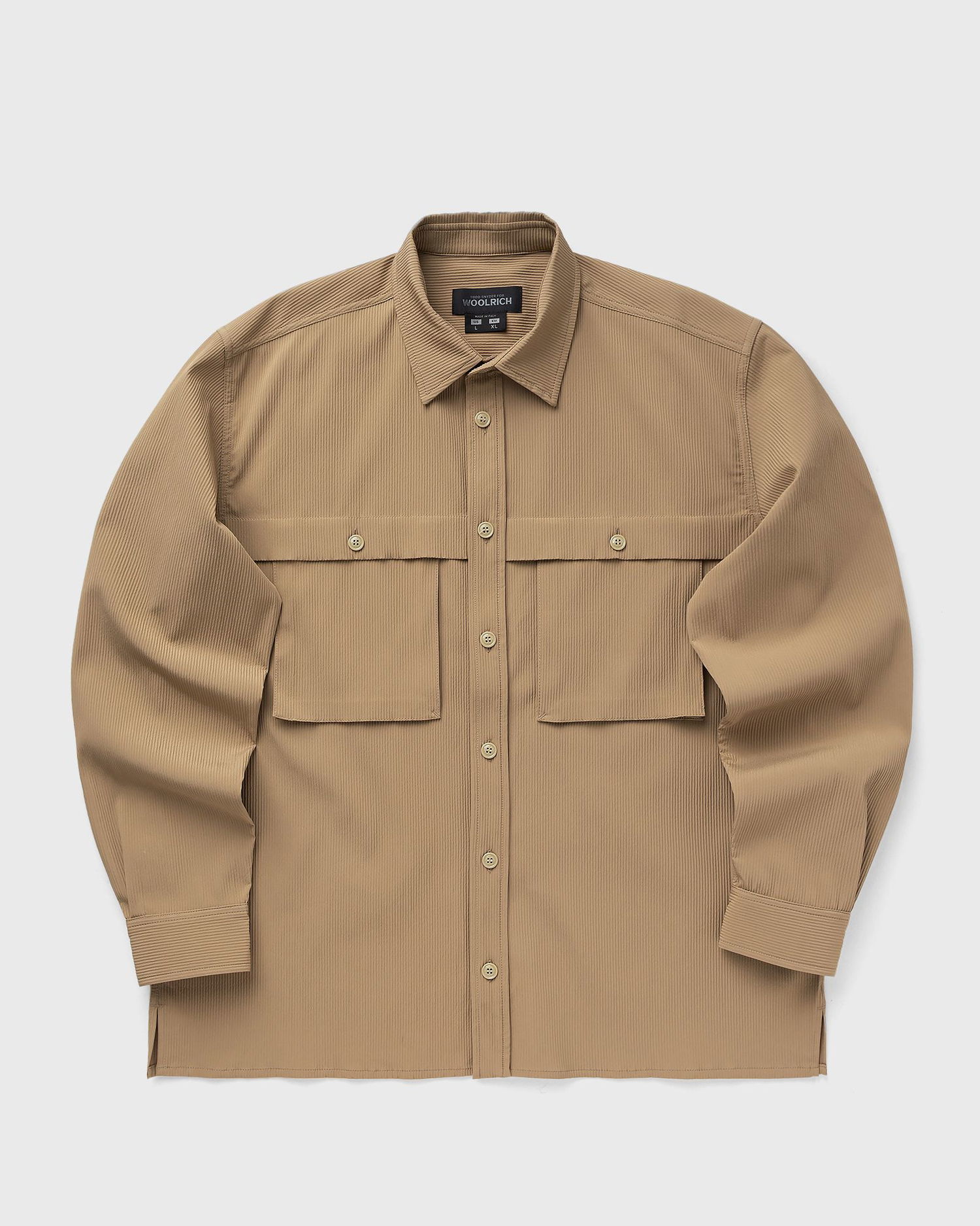 Srajce WOOLRICH Corduroy Shacket Bež | CFBLSI0202MRUT4113-805, 0