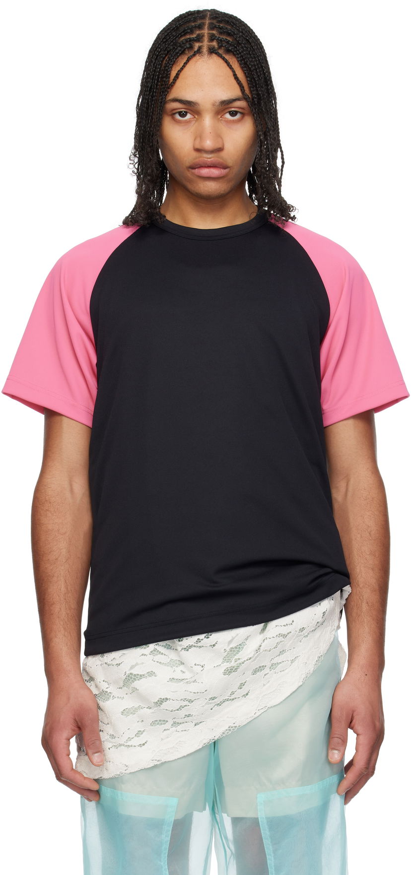 Majica Comme des Garçons Homme Plus Honeycomb T-Shirt Črna | PO-T009-051