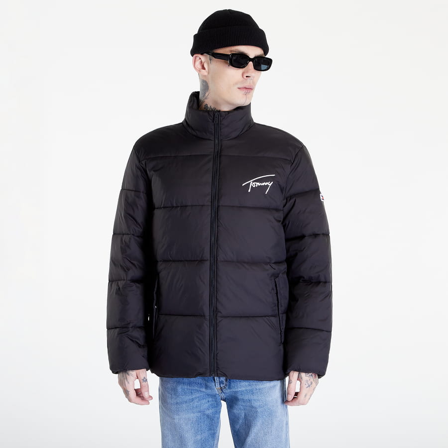 Puhovka Tommy Hilfiger TOMMY JEANS Signature Puffer Črna | DM0DM15446 BDS, 0