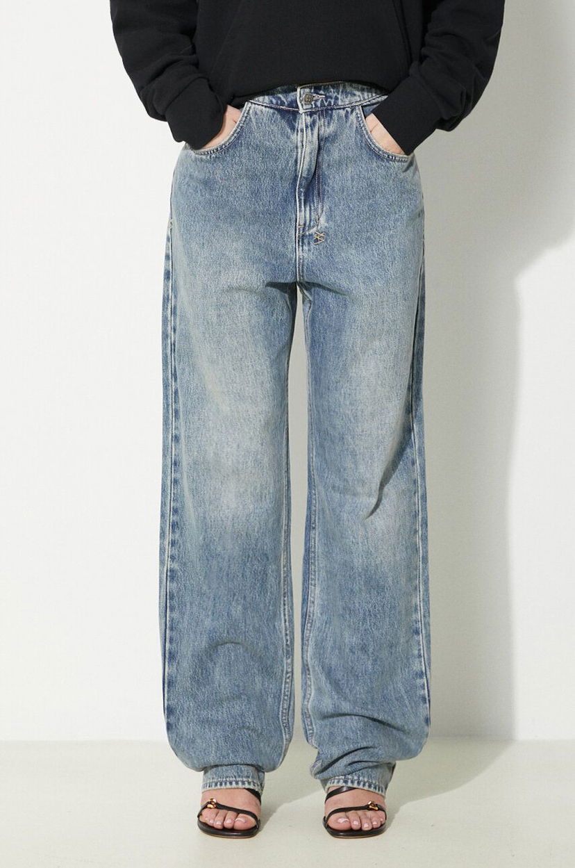 Kavbojke Ksubi Playback Flipped Overkast High Waist Jeans Modra | WSP24DJ041