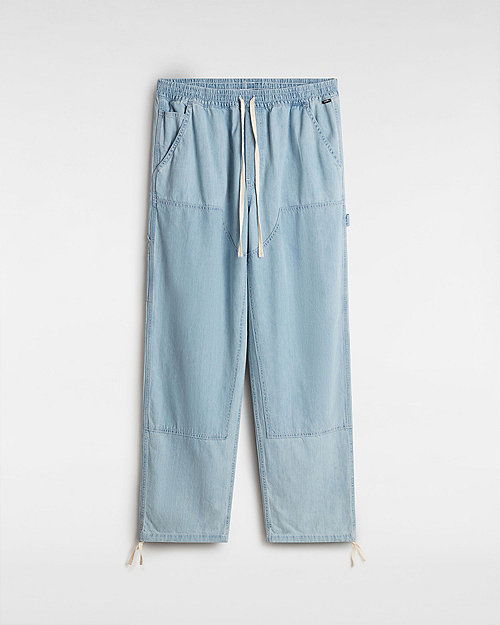 Cargo hlače Vans Range Baggy Tapered Carpenter E-Waist Trousers Modra | VN000AJRCDX