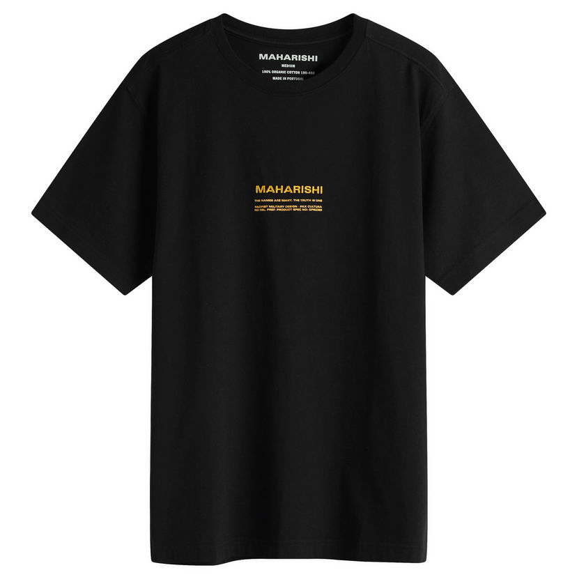 Majica Maharishi Less Dangerous T-Shirt, Size Large Črna | 1453-BLK