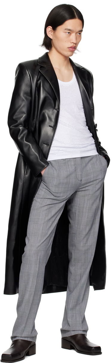 Hlače Coperni Coperni Check Trousers Siva | COPP70834MEN, 3