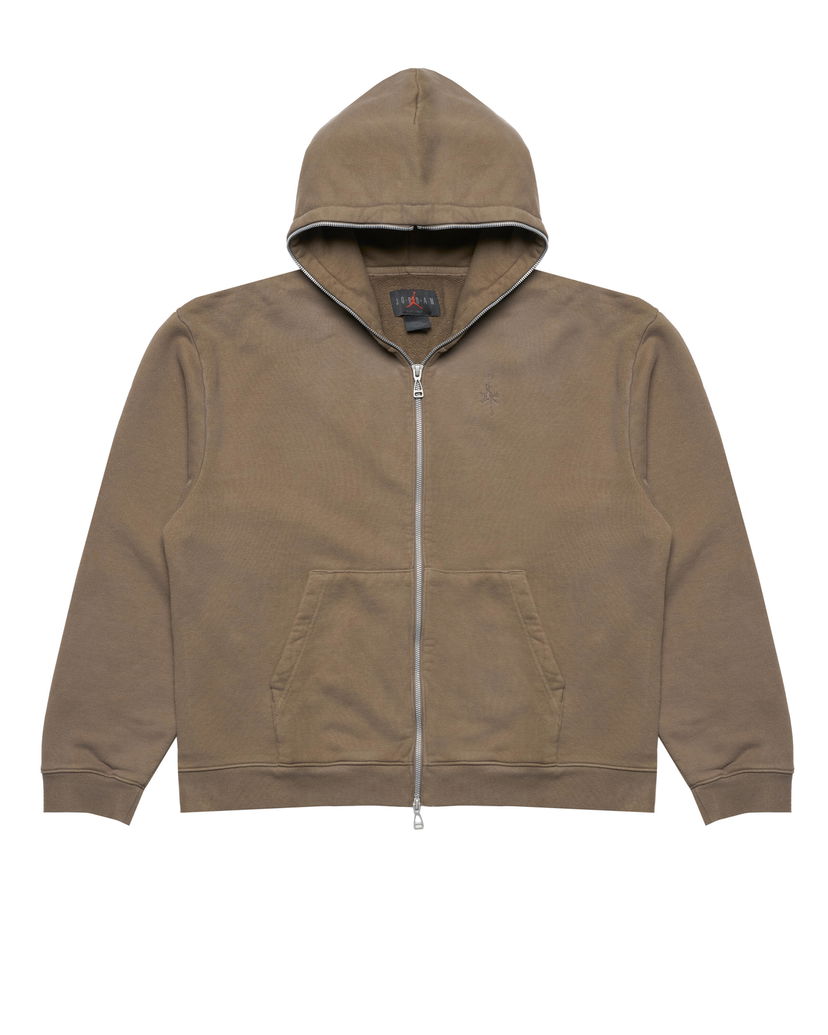 Pulover Jordan Air Jordan x Travis Scott Full Zip Hoodie Rjava | DZ5500-275