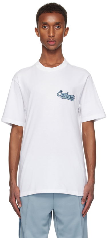 Majica Carhartt WIP Spill Logo Print T-Shirt Bela | I033950, 0