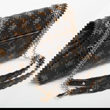 Torbica GUESS Silia Convertible Crossbody Flap Rjava | HWGP9890210-ESL, 2