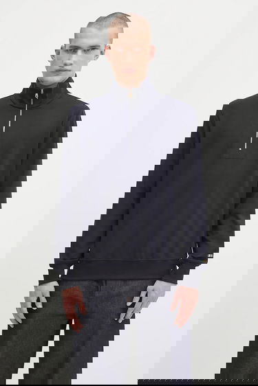 Pulover Paul Smith Paul Smith Half Zip Sweatshirt Mornarica | M1R.631Z.TP4724, 0