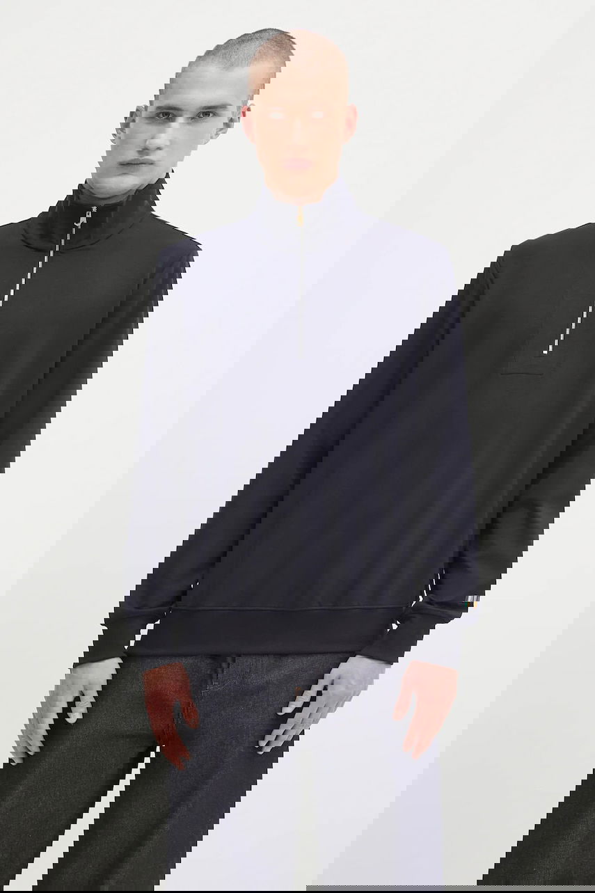 Pulover Paul Smith Paul Smith Half Zip Sweatshirt Mornarica | M1R.631Z.TP4724, 0