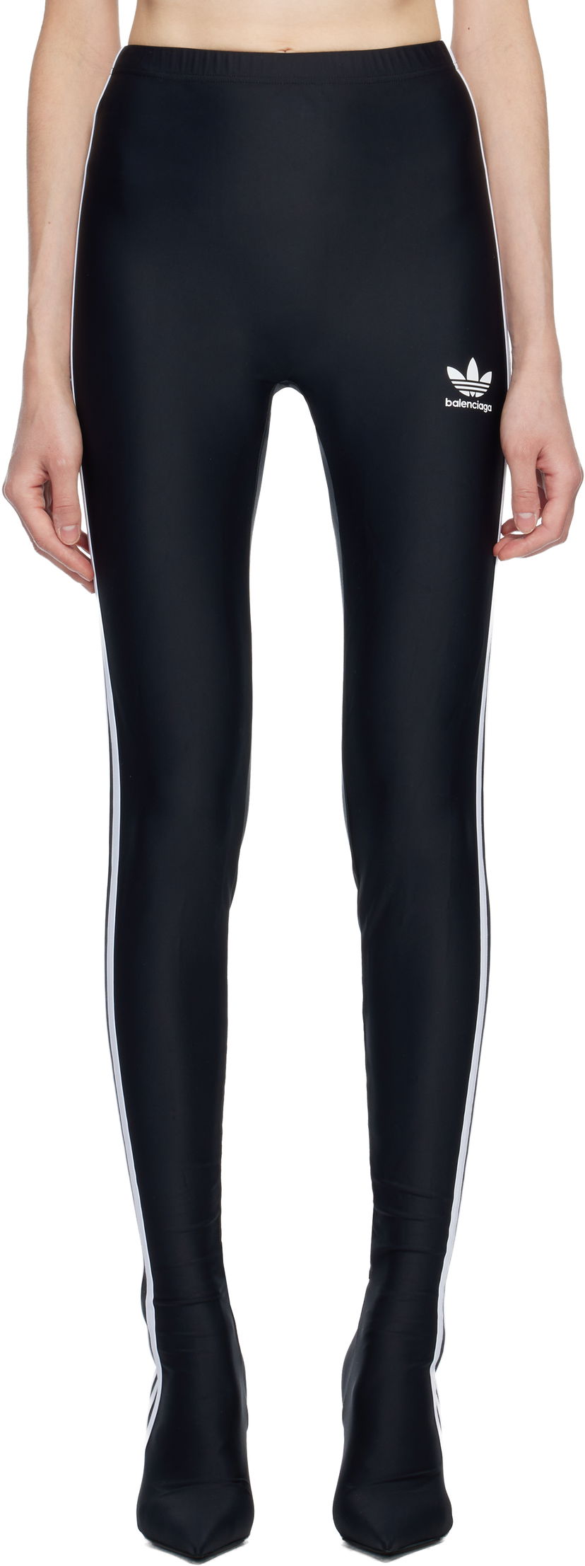 Pajkice Balenciaga Balenciaga adidas Originals Edition Pantaleggings Črna | 725991 TYK07