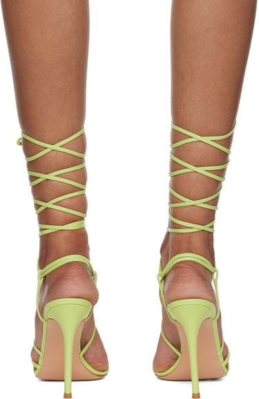 Modni dodatki Gianvito Rossi Gianvito Rossi Wrap Tie-Up Heels Zelena | G32323.15RIC.NAP, 1