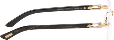 Sončna očala Cartier Rectangular Glasses Črna | CT0453O-001, 1