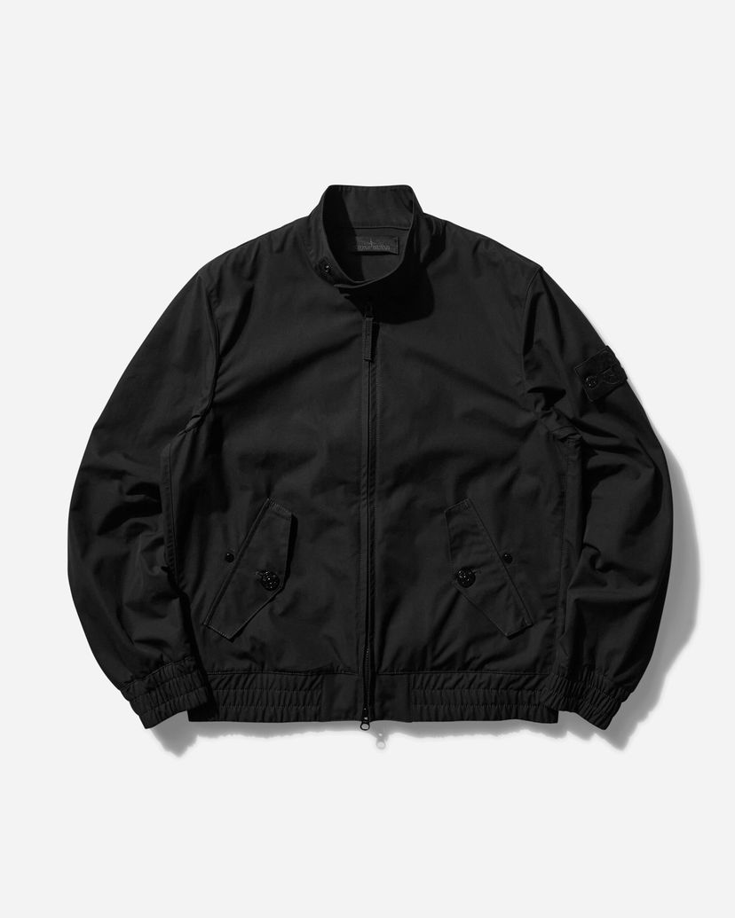 Bomber jakna Stone Island Ghost Piece Weatherproof Cotton Canvas Jacket Črna | K1S15-4100026-S00F1 V0029