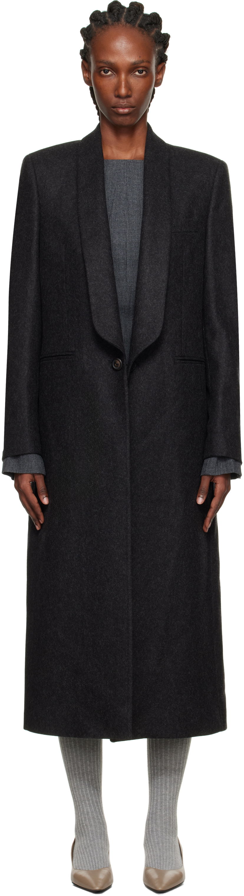 Plašči OUR LEGACY OUR LEGACY Supper Coat Črna | W4251SG