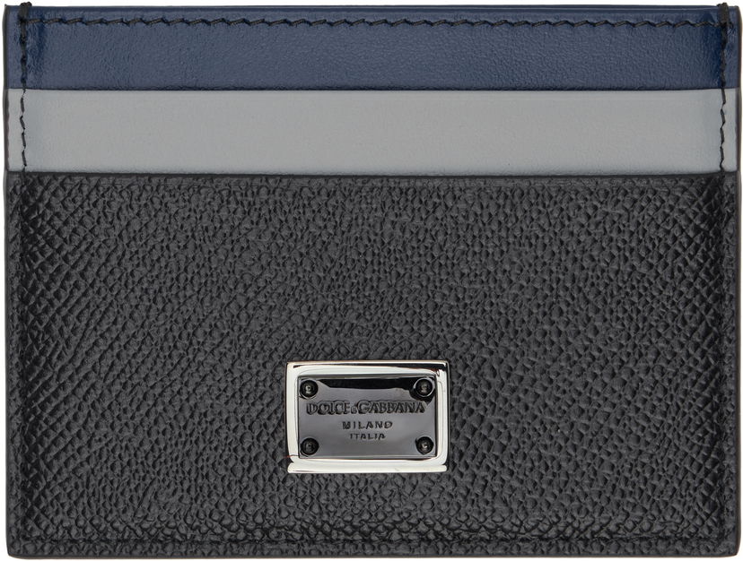 Denarnica Dolce & Gabbana Dolce&Gabbana Dauphine Leather Card Holder Črna | BP0330A6N72