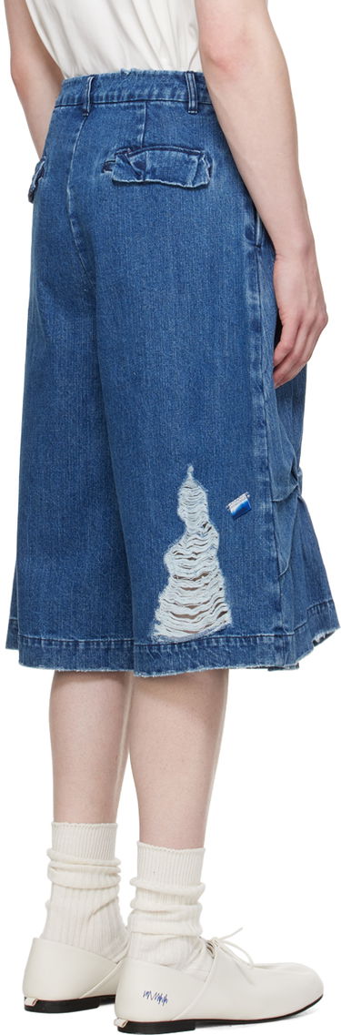 Kratke hlače ADER ERROR Distressed Denim Shorts Modra | BN01SSJE0201BL, 2