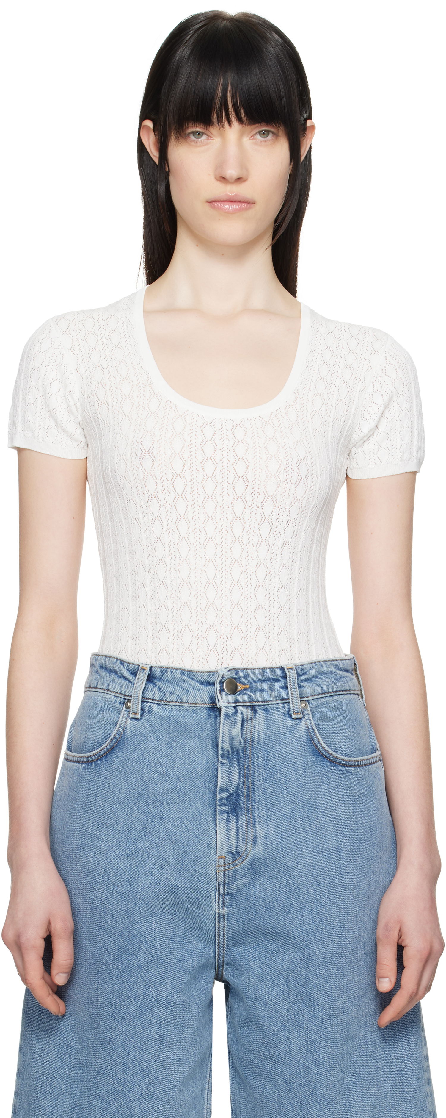 Majica Loulou de Saison Loulou de Saison Silas Bodysuit Bela | SILAS, 0