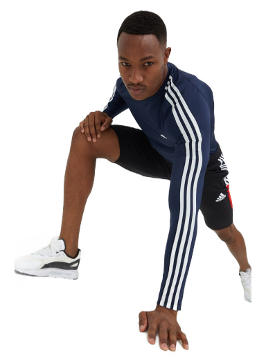 Majica adidas Performance Techfit 3-Stripes Training Tee Mornarica | HJ9912