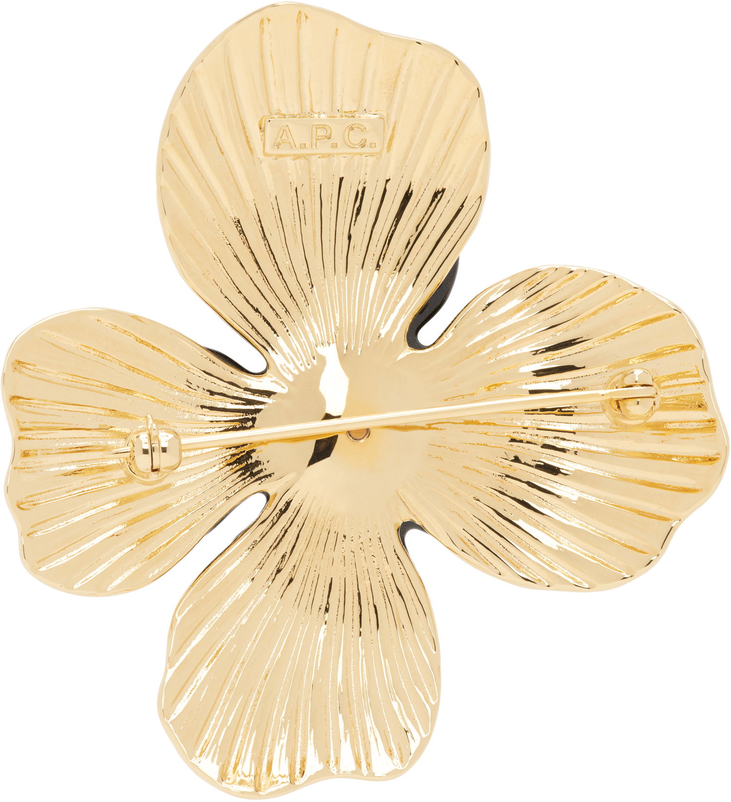 Zatiči A.P.C. A.P.C. Fleur Pearl Brooch Kovinski | MEAEE-F70864, 1