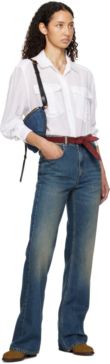 Pasovi ISABEL MARANT Isabel Marant Lecce Suede Knotted Belt Bež | 24ECE011CFA-B2B14A, 3