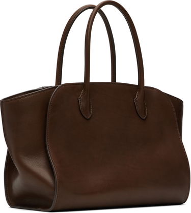 Tote bag The Row The Row Marlo 12 Leather Tote Rjava | W1802-L72, 2