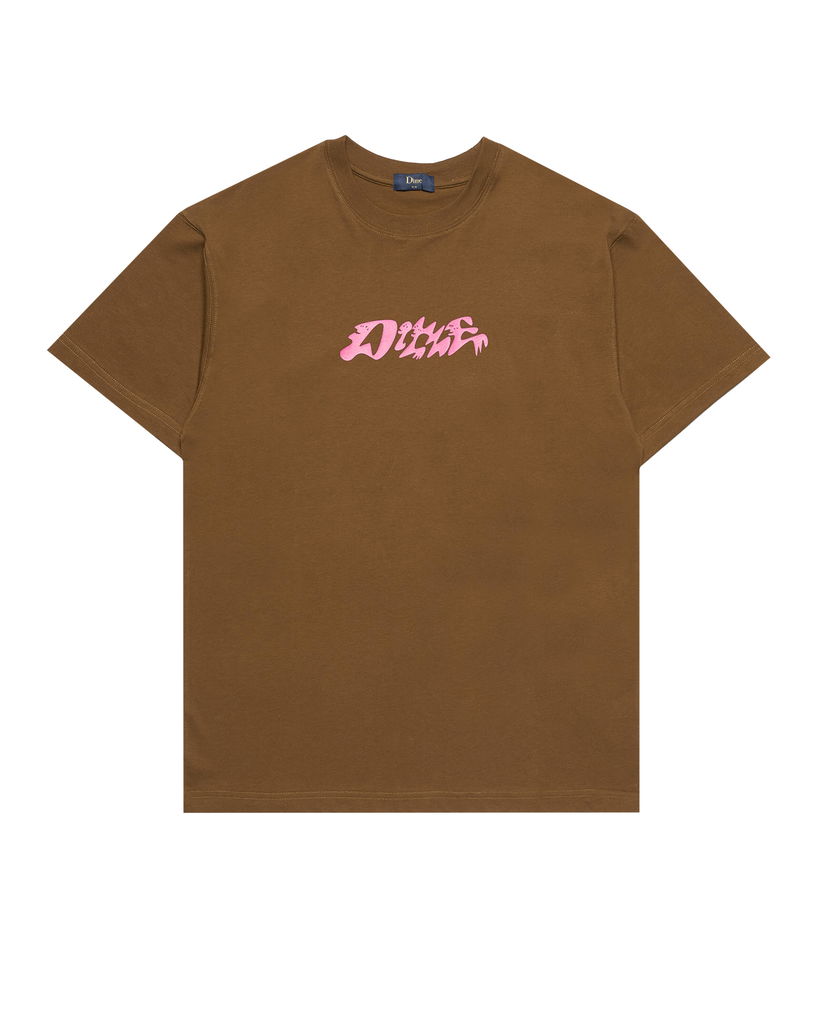 Majica Dime Happy T-Shirt Rjava | DIMEFA2430BRW