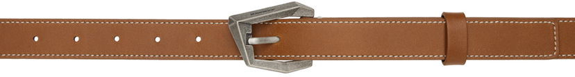 Pasovi ADER ERROR Keresto Buckle Leather Belt Rjava | BN01SSAC0501BR