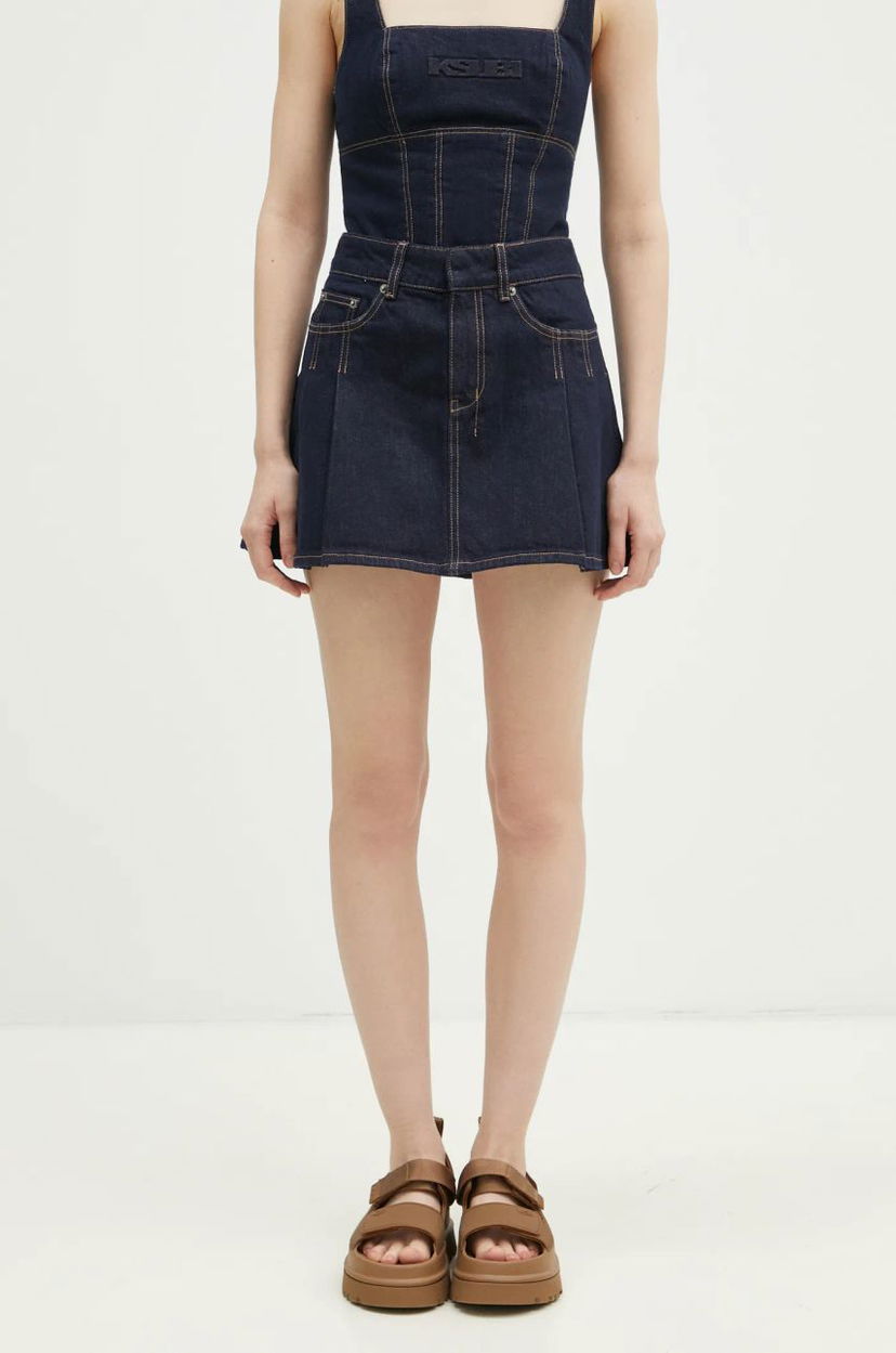 Krila Ksubi KSUBI Hera Mini Denim Skirt Modra | WPS25SK002