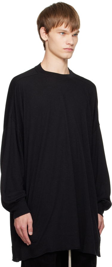 Majica Rick Owens Rick Owens Concordians Tommy Long Sleeve T-Shirt Siva | RU02E1276 JR, 4