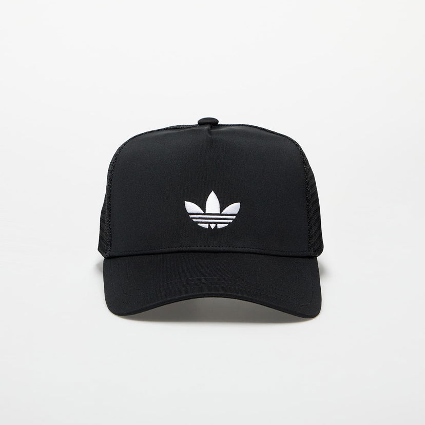 Kapa adidas Originals Adicolor Classic Curved Foam Trucker Cap Črna | JC6038