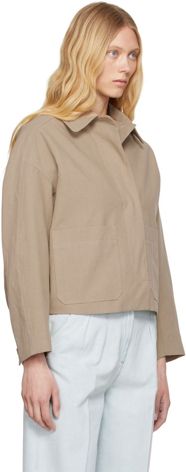 Jakna A.P.C. A.P.C. Bianca Cropped Jacket Bež | COGXT-F32005, 1