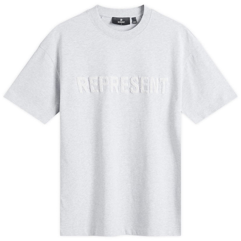 Majica Represent Clo Boyfriend T-Shirt with Embroidered Logo Siva | OCW41389-49