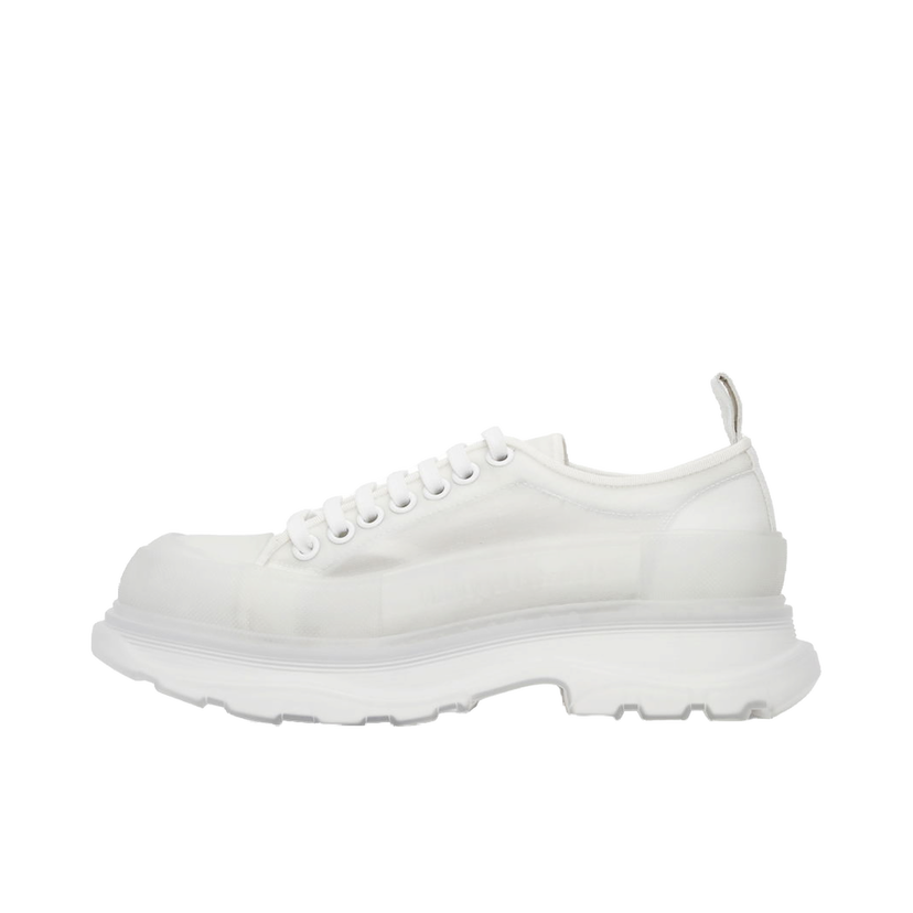 Superge in čevlji Alexander McQueen Mesh Tread Slick Low Sneakers Bela | 662672W4Q31