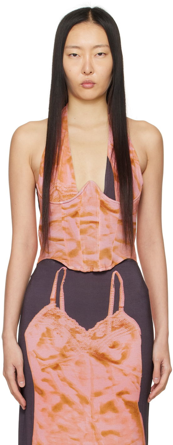 Obleke Miaou Miaou Ari Halterneck Corset Top Večbarvna | 7088TJBLIP