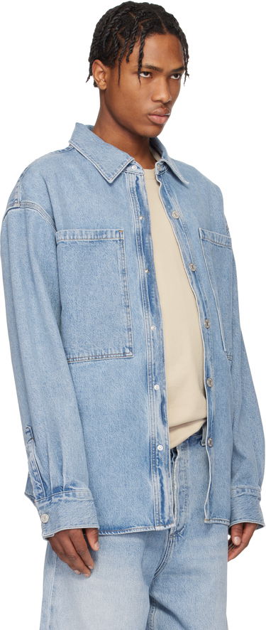 Srajce AGOLDE AGOLDE Atticus Denim Jacket Modra | A4031B-1206, 1