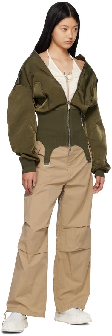 Cargo hlače Dion Lee Toggle Trousers Bež | C2050S22, 3