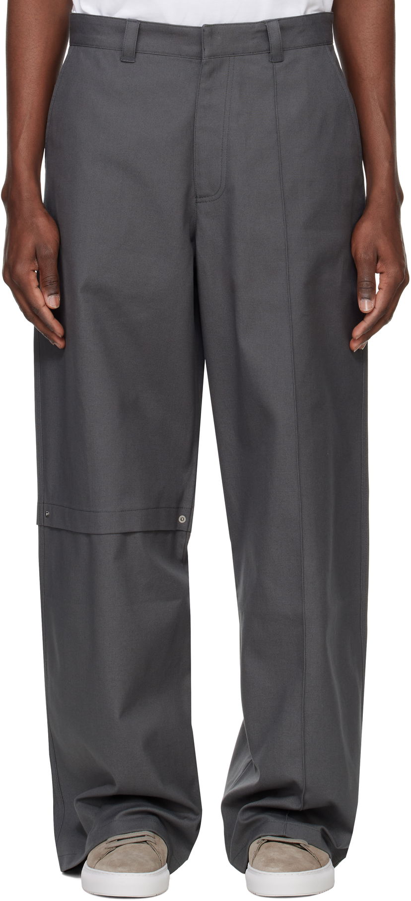 Hlače AXEL ARIGATO Axel Arigato Dallas Relaxed Trousers Siva | A3048002