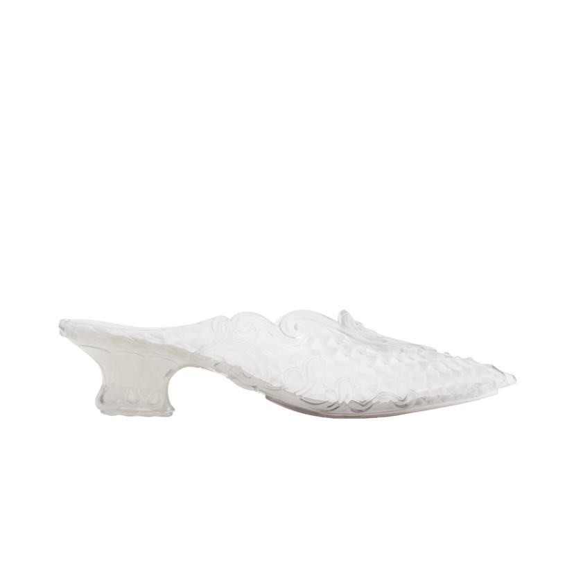 Superge in čevlji Y/PROJECT Transparent Melissa Edition Point Mules Bela | 530PU003