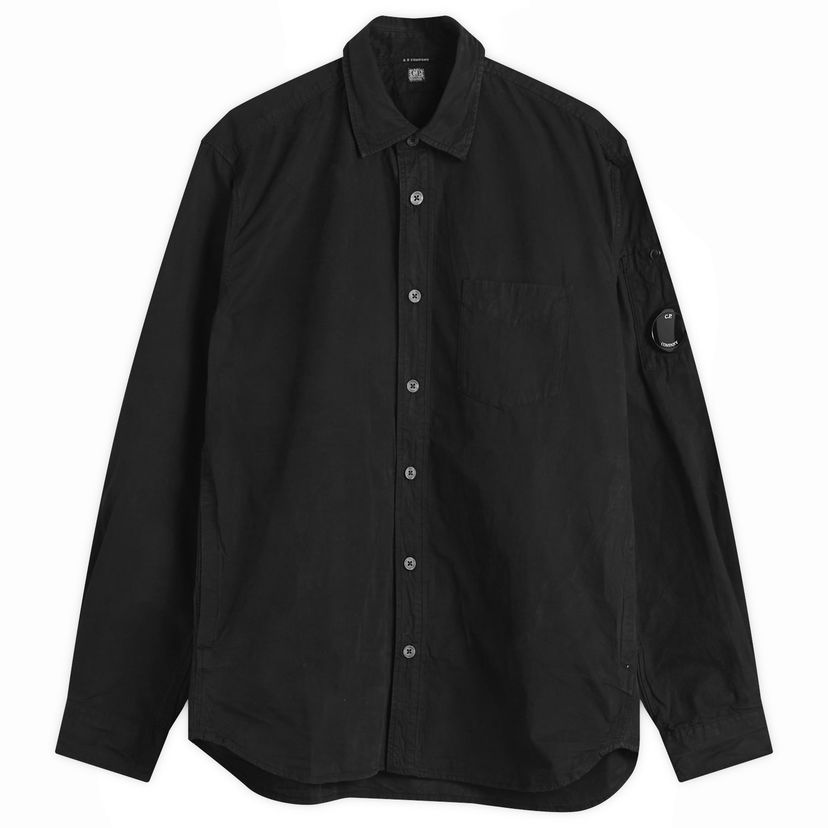 Srajce C.P. Company Microreps Lens Shirt Črna | 19CMSH270A-110324G-999