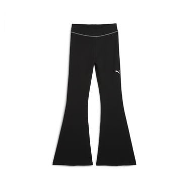 Pajkice Puma DARE TO Textured Flare Leggings Črna | 629809_01, 5