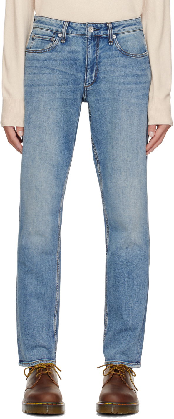 Kavbojke rag & bone Men's Slim Fit Jeans Modra | MED23S1215FFGO, 0