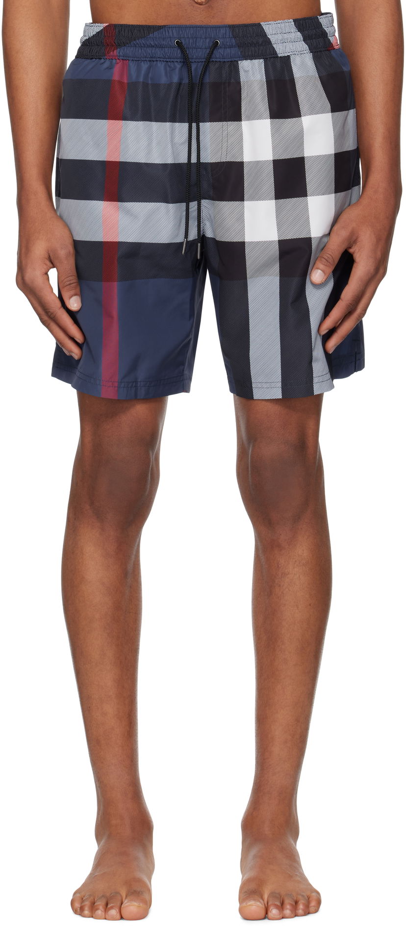 Kopalke Burberry Burberry Check Swim Shorts Modra | 8107273