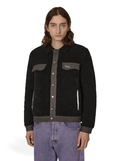 Jakna Dime Sherpa Denim Jacket Črna | DIMED2F3 BLK