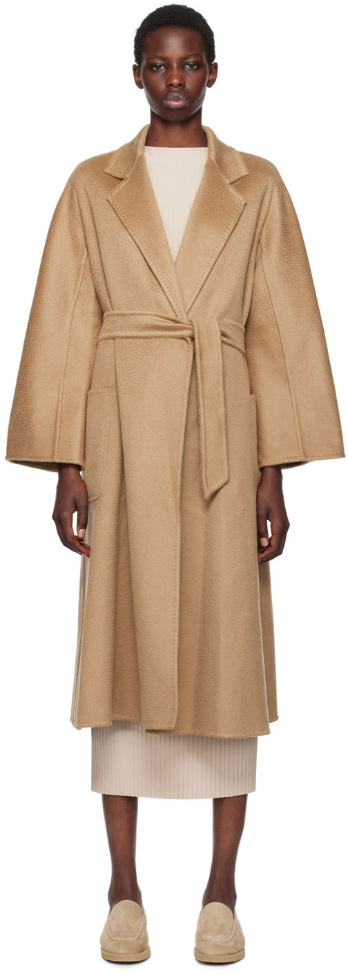Plašči Max Mara Max Mara Ludmilla Icon Coat Bež | 2421016051600